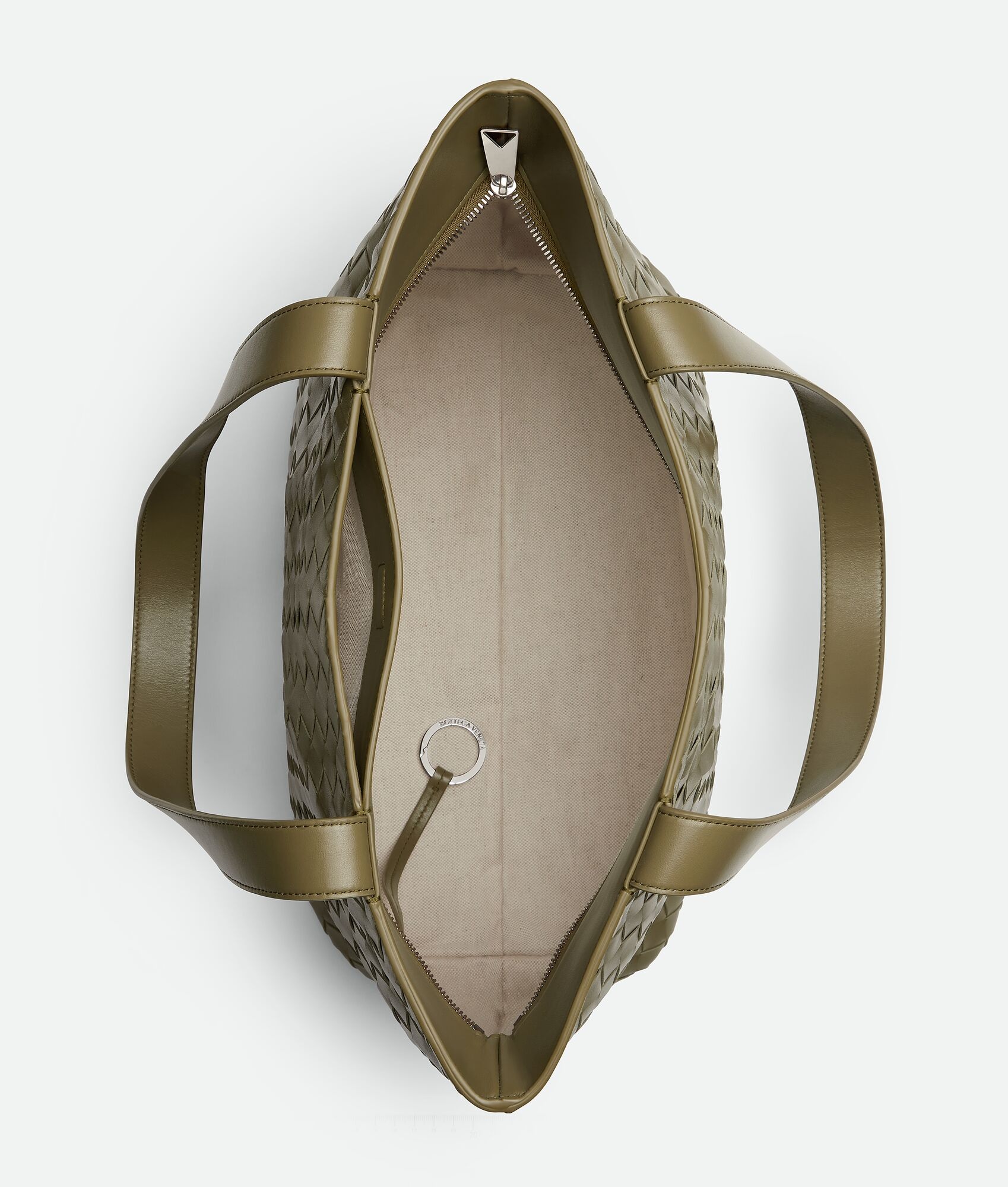 Small Intrecciato Zipped Tote - 3