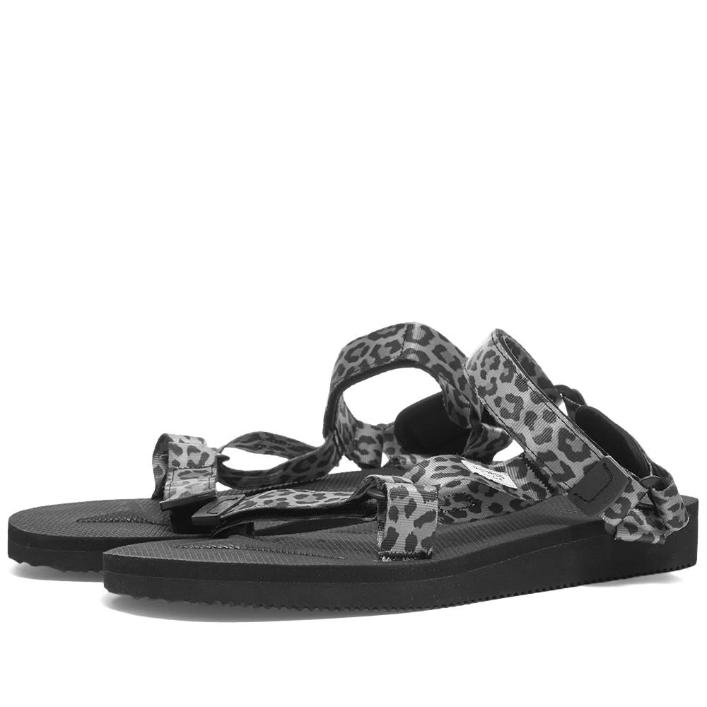 Wacko Maria x Suicoke Leopard Beach Sandal - 1