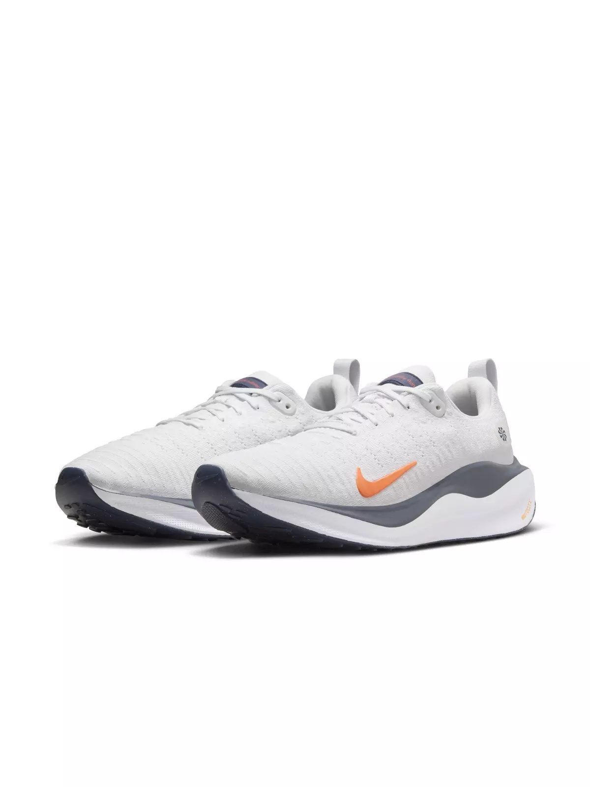 InfinityRN 4 "Platinum Tint/Thunder Blue/Summit White/Total Orange" Men's Running Shoe - 3