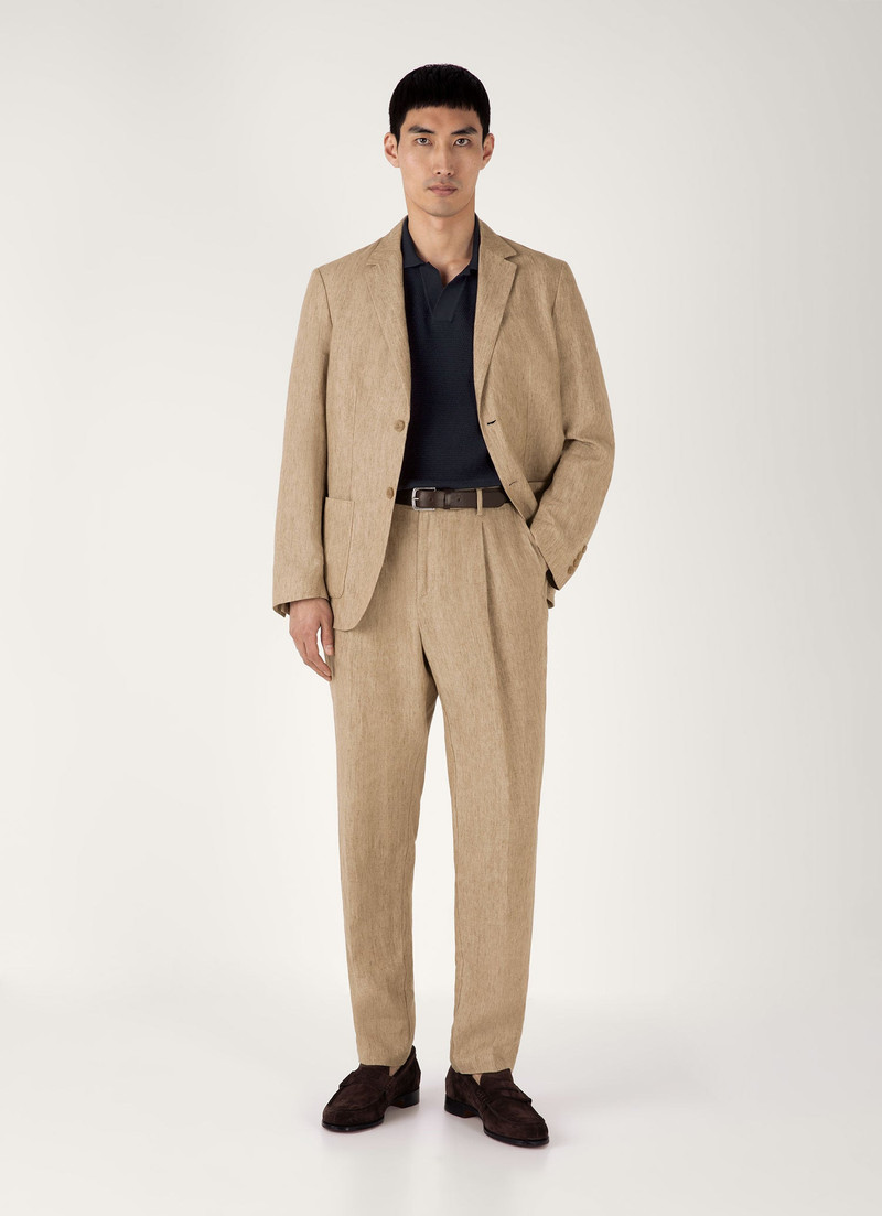 Sunspel Compact Mesh Knit Polo Shirt outlook