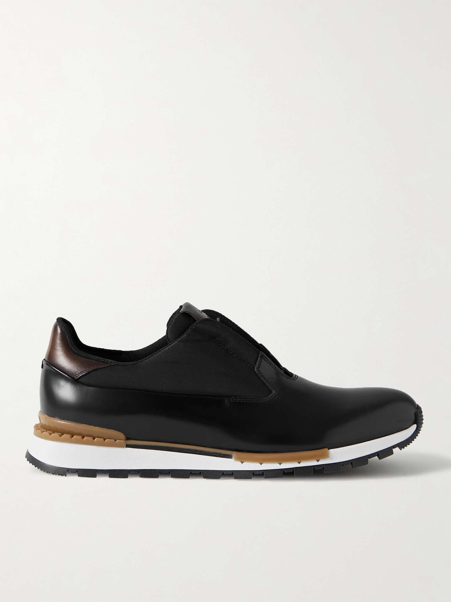 Fast Track Tornio Leather and Shell Sneakers - 1