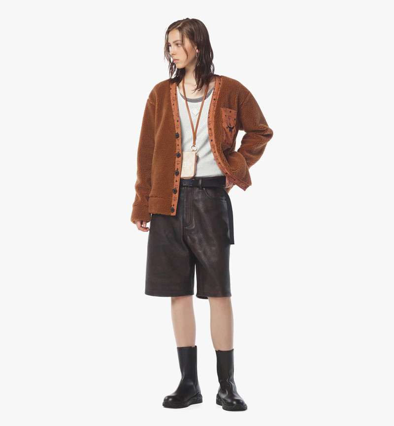 Monogram Pocket Fleece Cardigan 5