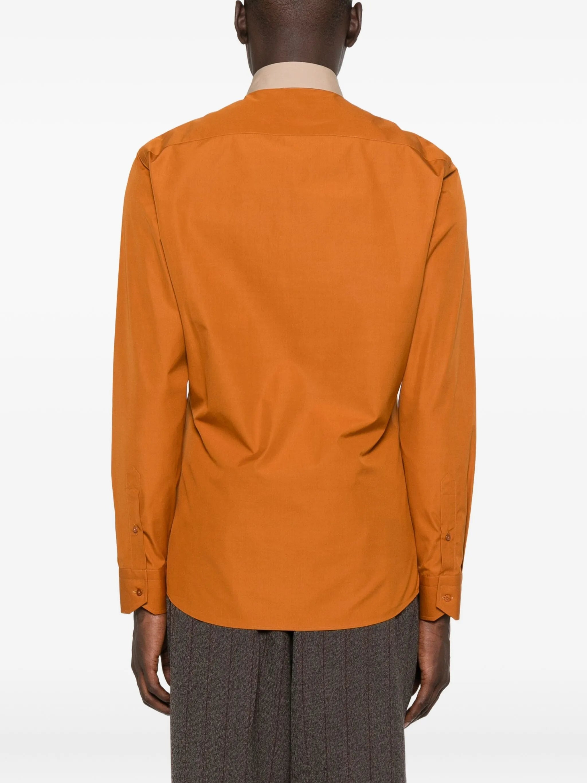 Fendi Contrasting-collar Shirt - 3