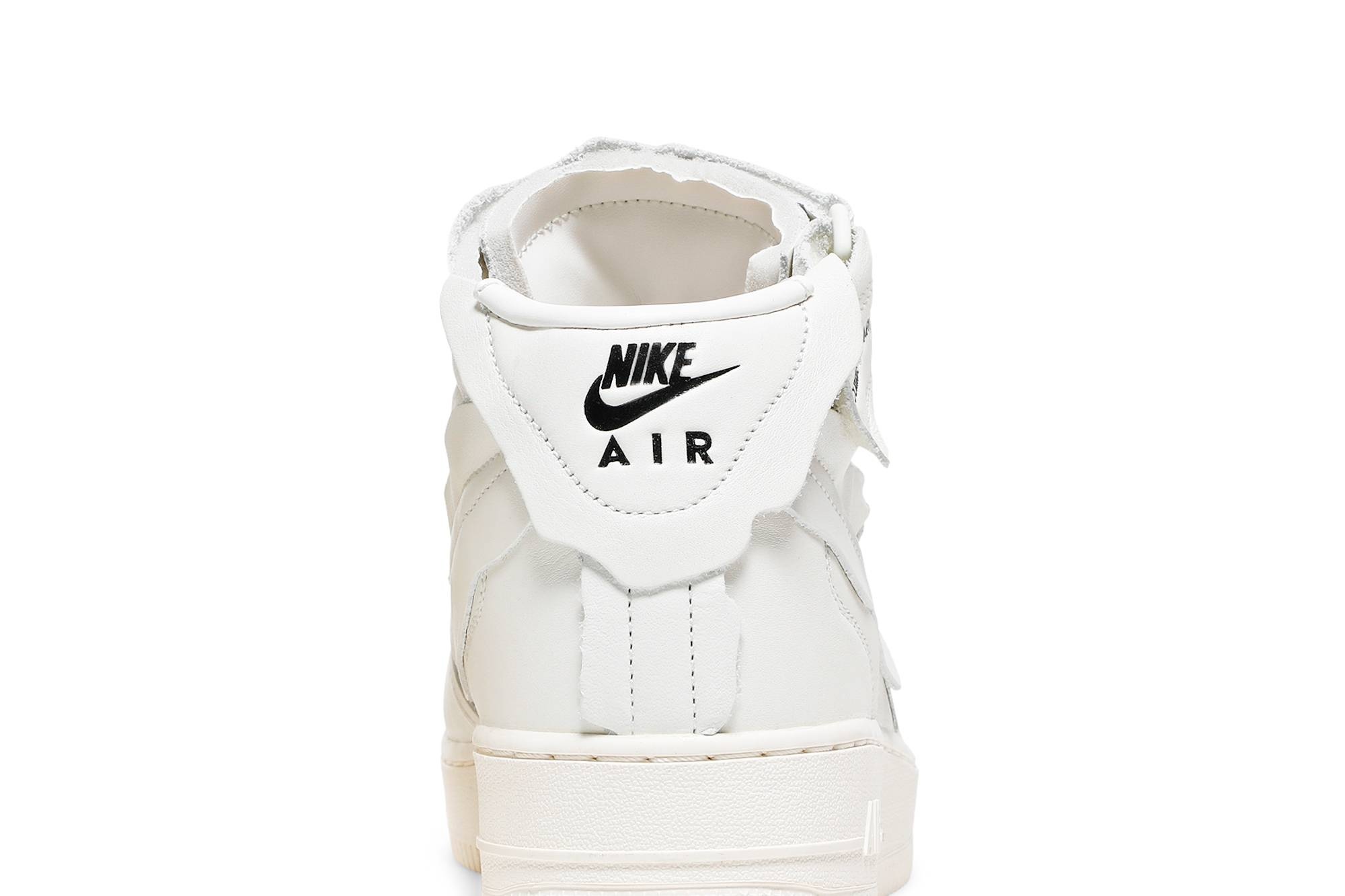 Comme des Garçons x Air Force 1 Mid 'Triple White' - 7