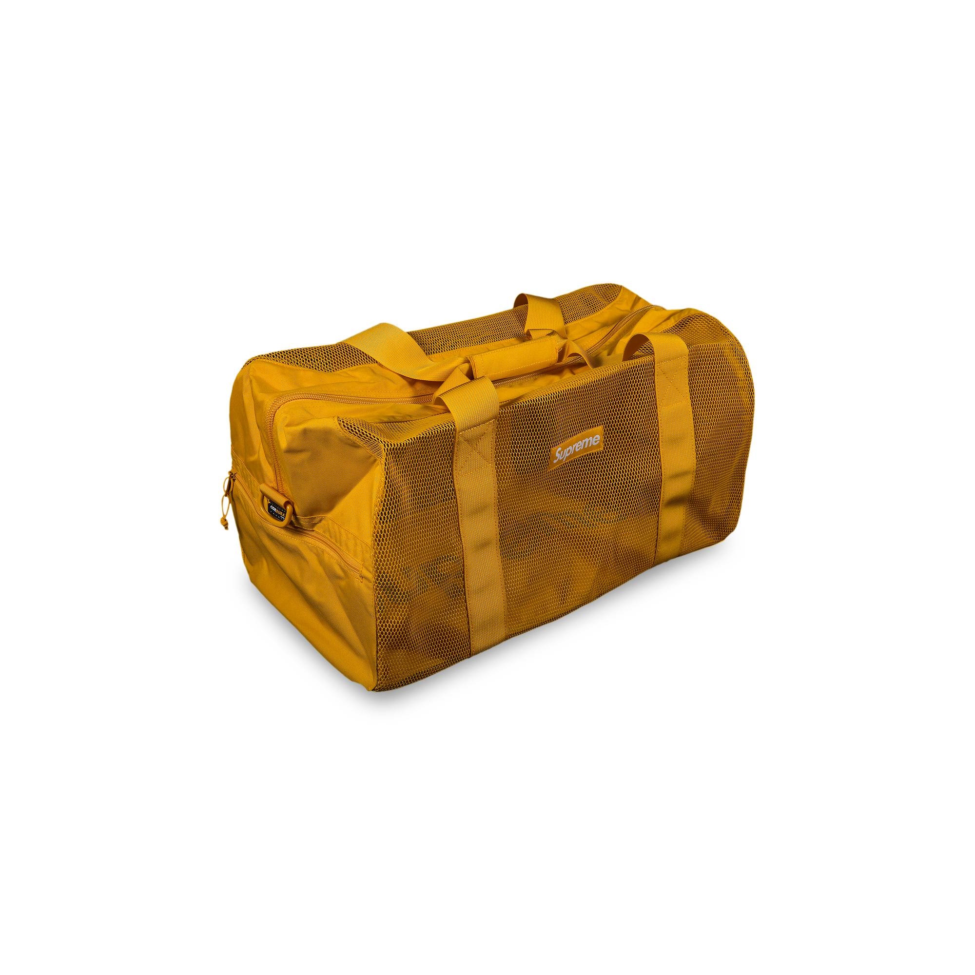 Supreme Big Duffle Bag 'Gold' - 1