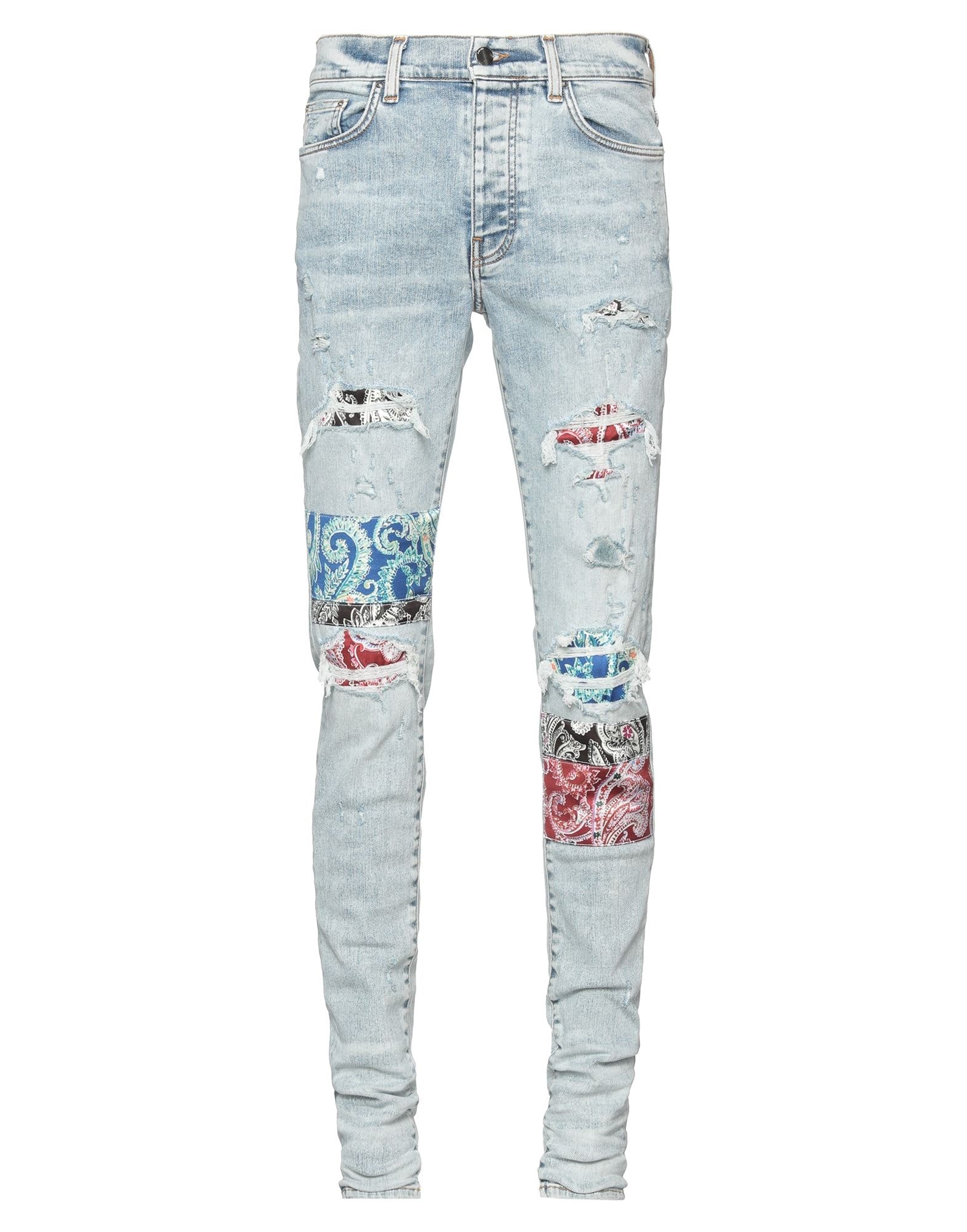 Blue Men's Denim Pants - 1