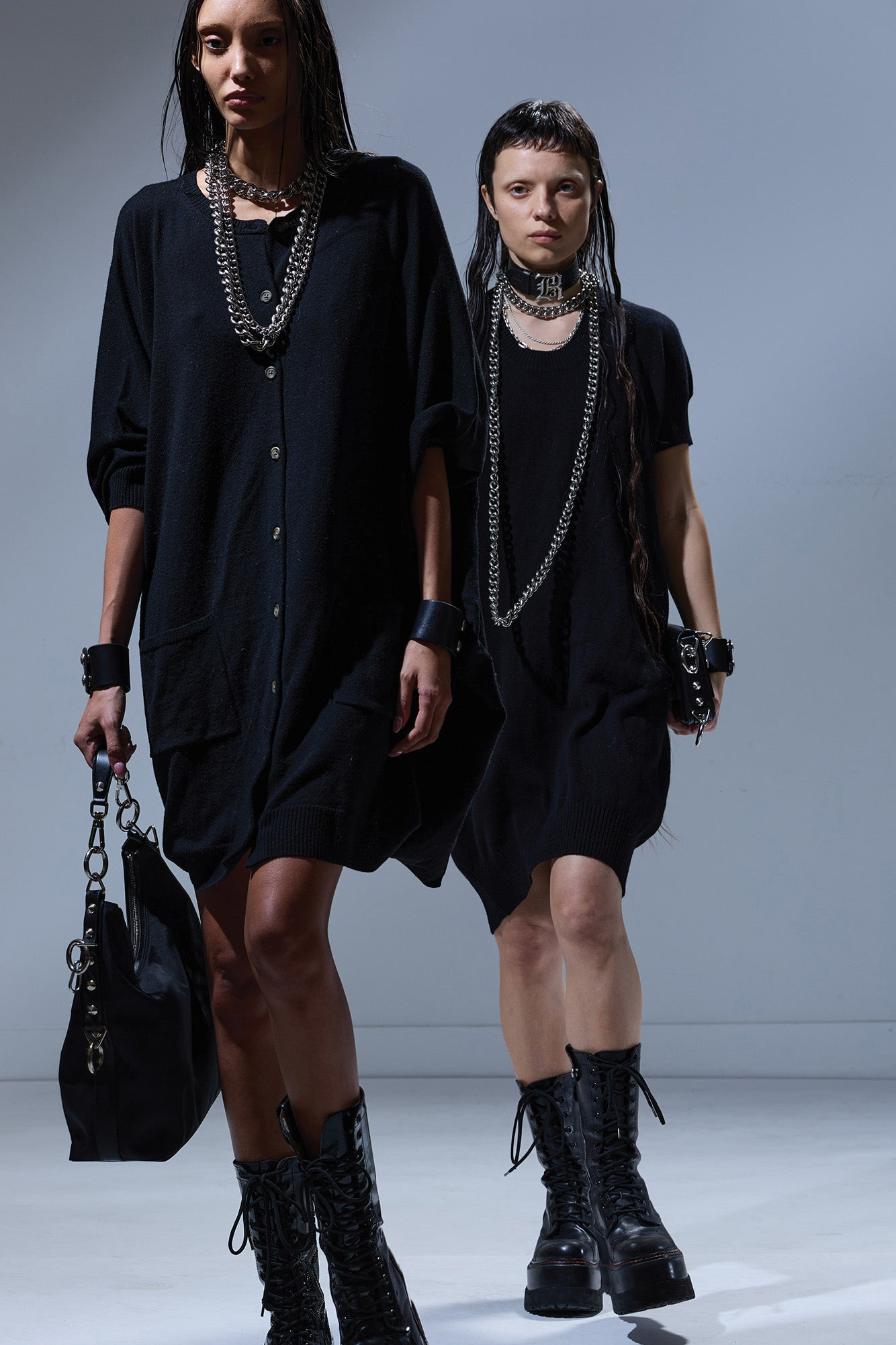 PARACHUTE CARDIGAN DRESS - 1