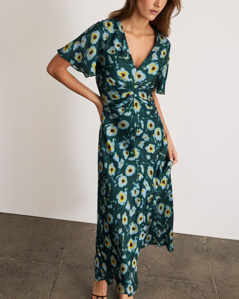 TANYA TAYLOR DAPHNE DRESS outlook