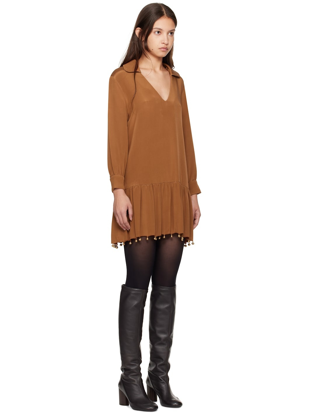 Tan Eddy Minidress - 2