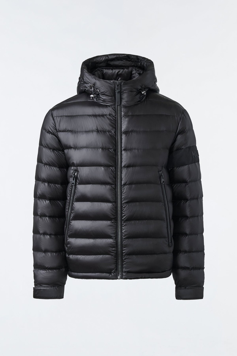 KEAGAN Re-Stop down jacket with hood for men 1