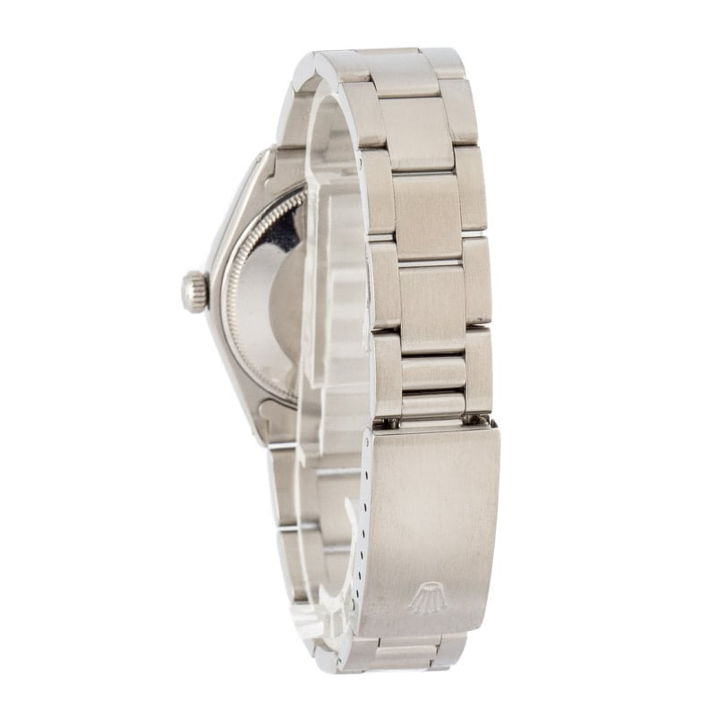 Rolex Oyster Perpetual 34 Ref 1002 Slate Dial - 3