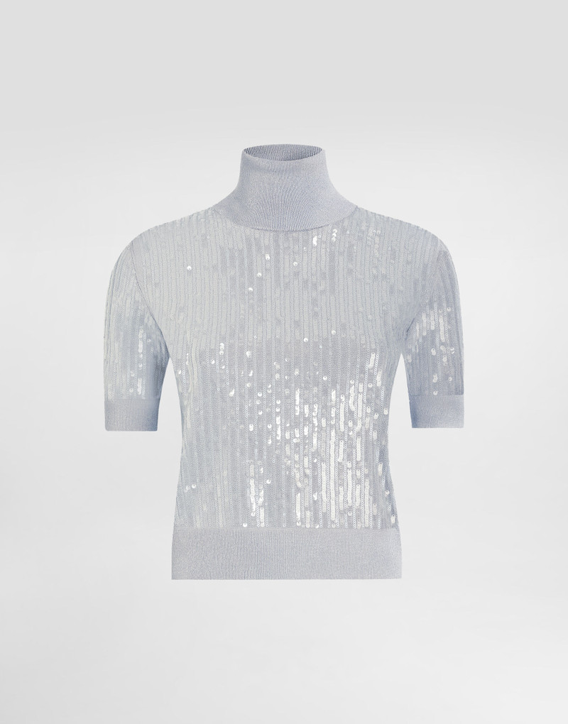 sequin-embellished 상단 1