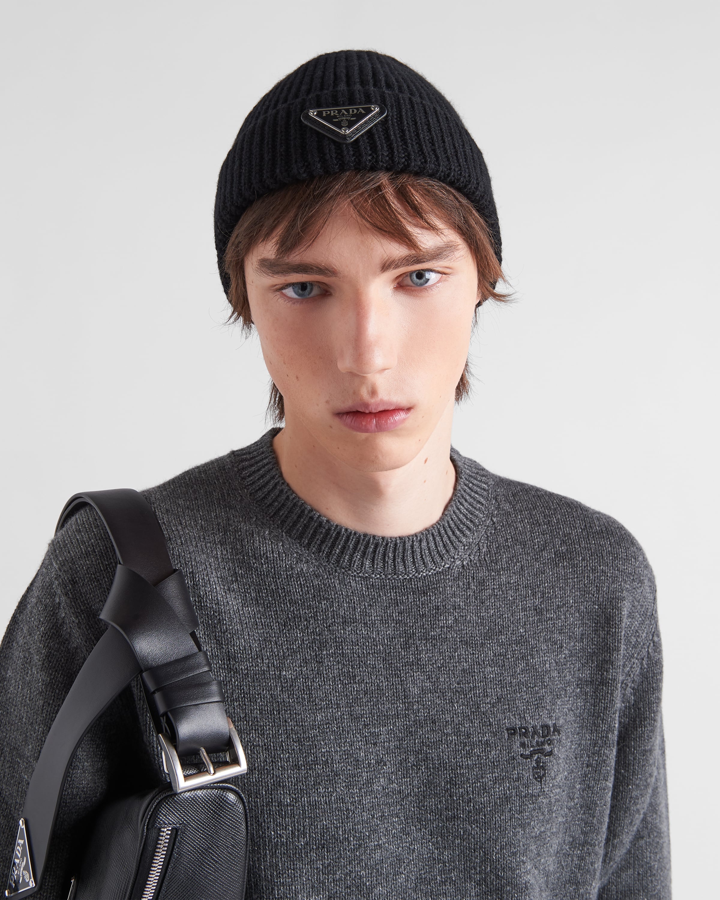 Prada Cashmere Beanie selling Unisex