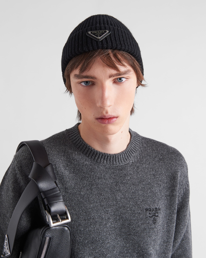Prada Wool and cashmere beanie outlook