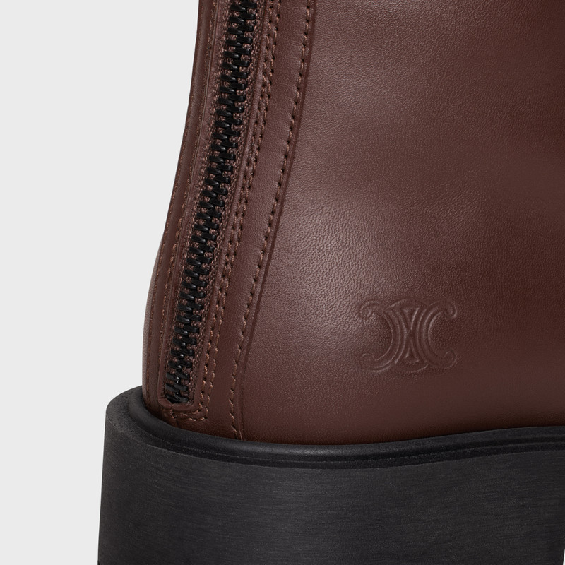 MARGARET DOUBLE BUCKLE ZIPPED BOOT in Calfskin 5