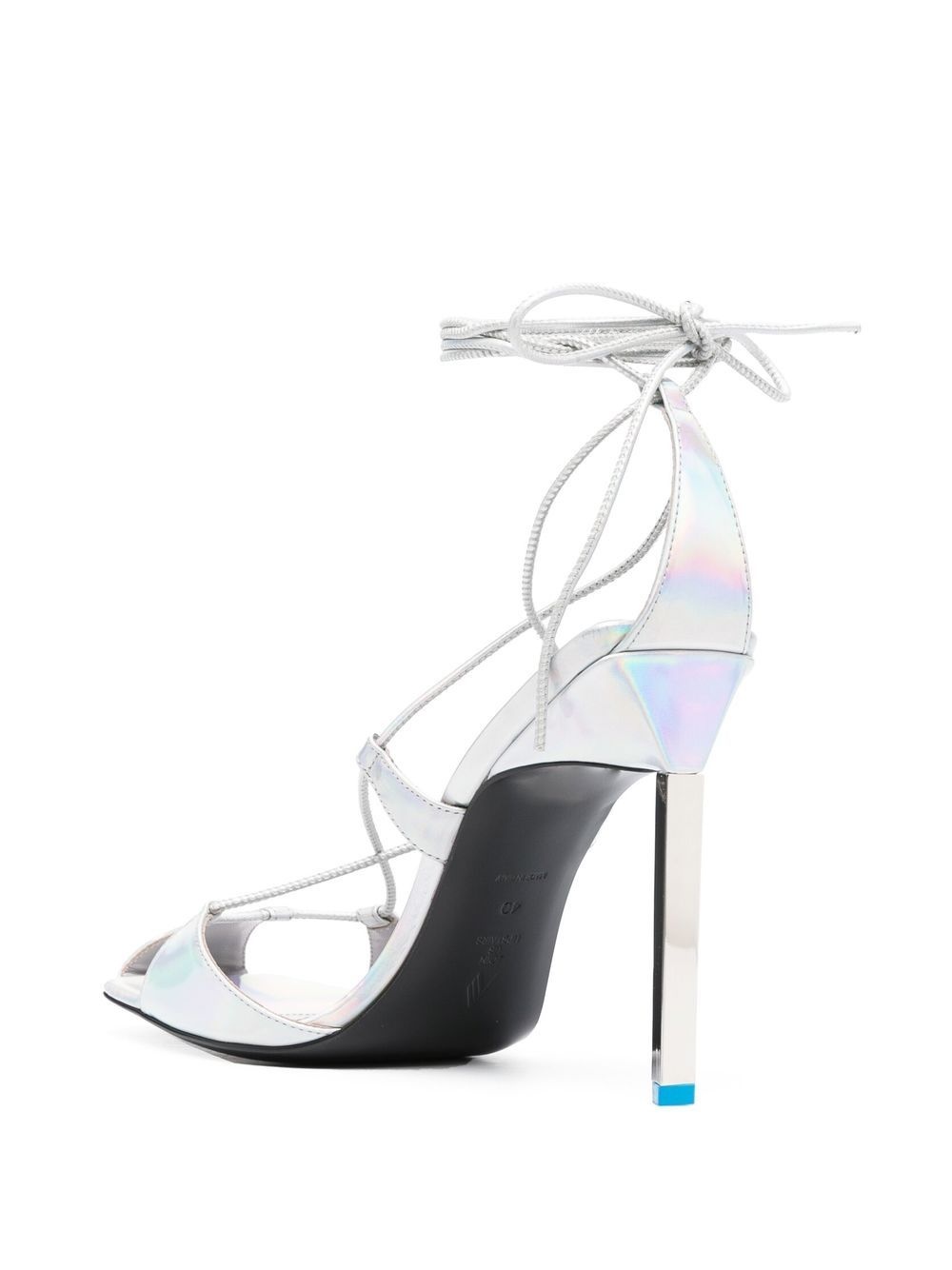 Adele 105mm iridescent sandals - 3