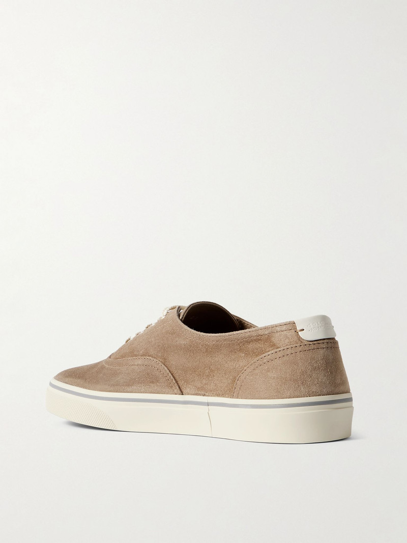 Suede Sneakers Taupe 4