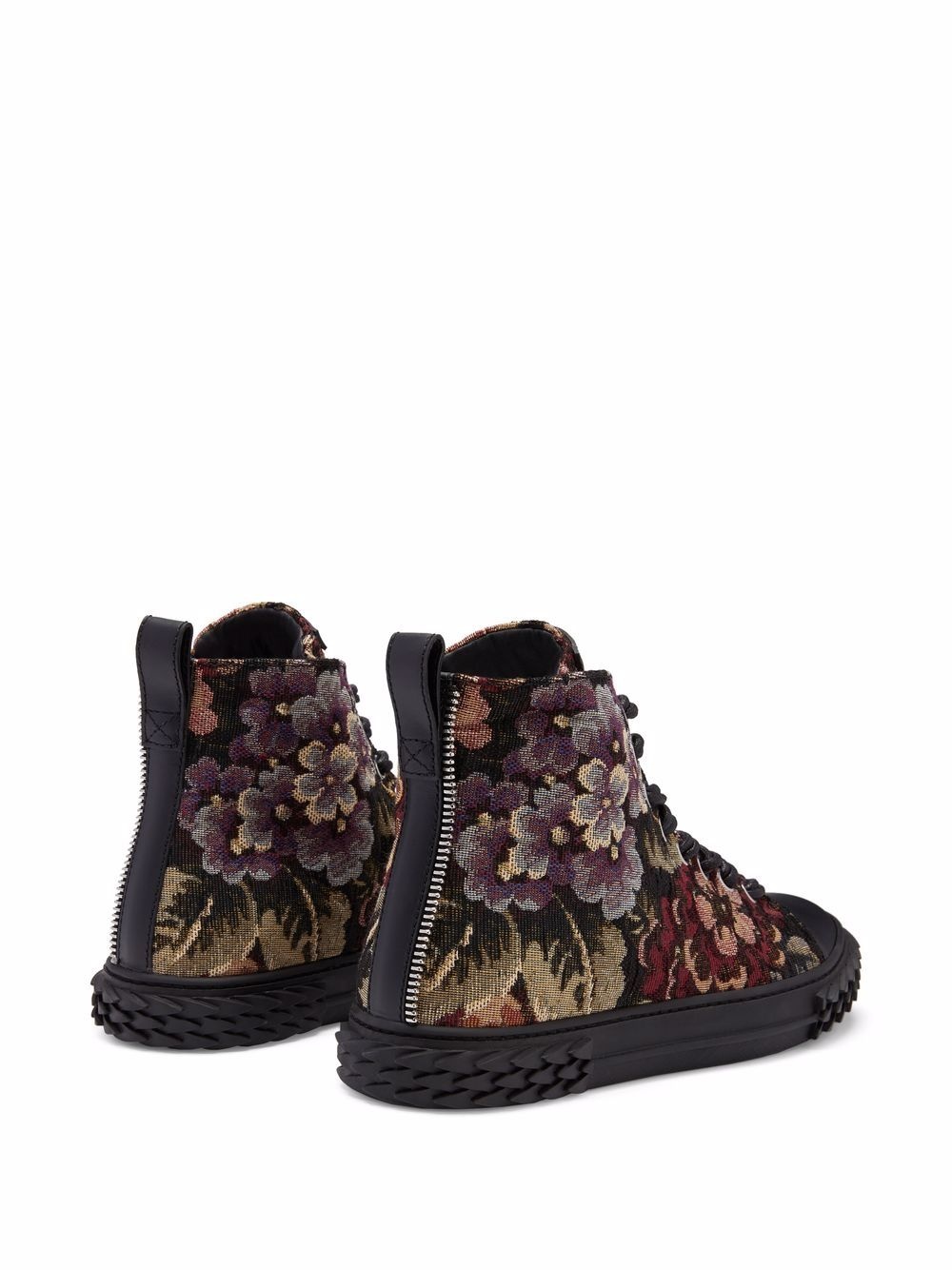 floral-embroidered Blabber sneakers - 3