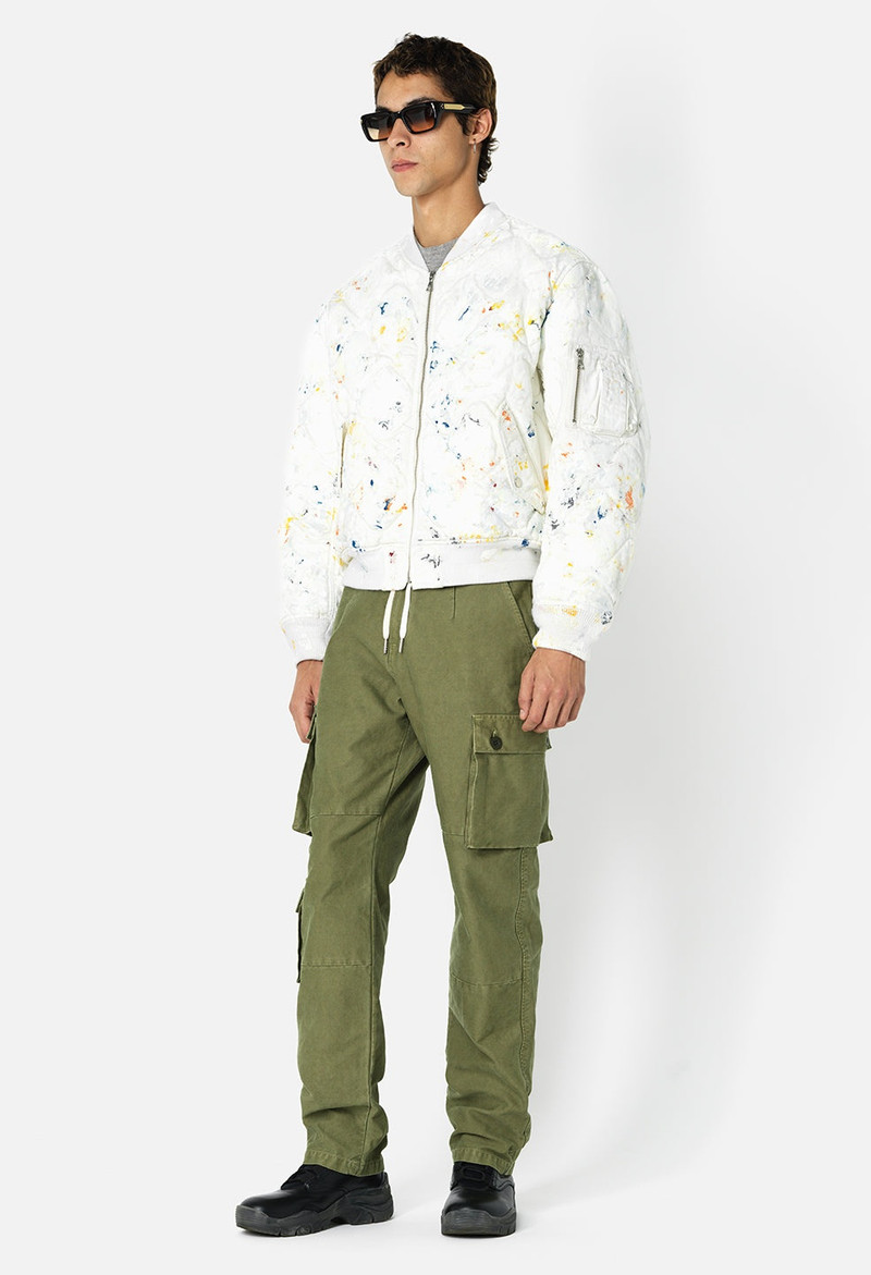 QUILTED BOMBER JACKET 4