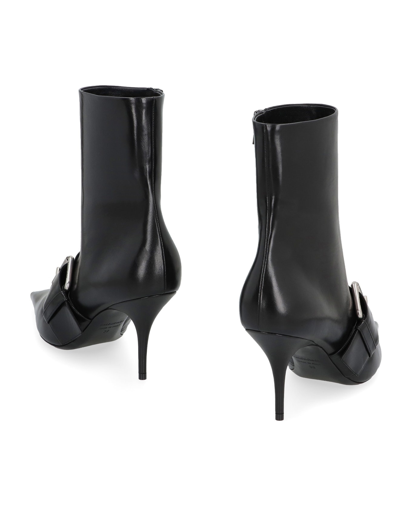Knife 80 Leather Ankle Boots - 4