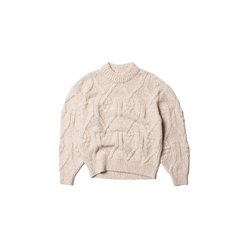 Elsa Cable Knit Oat 7