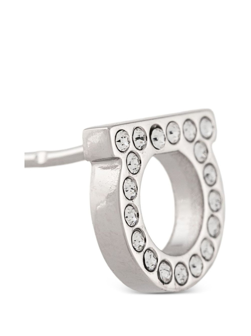 Gancini embellished earrings 3