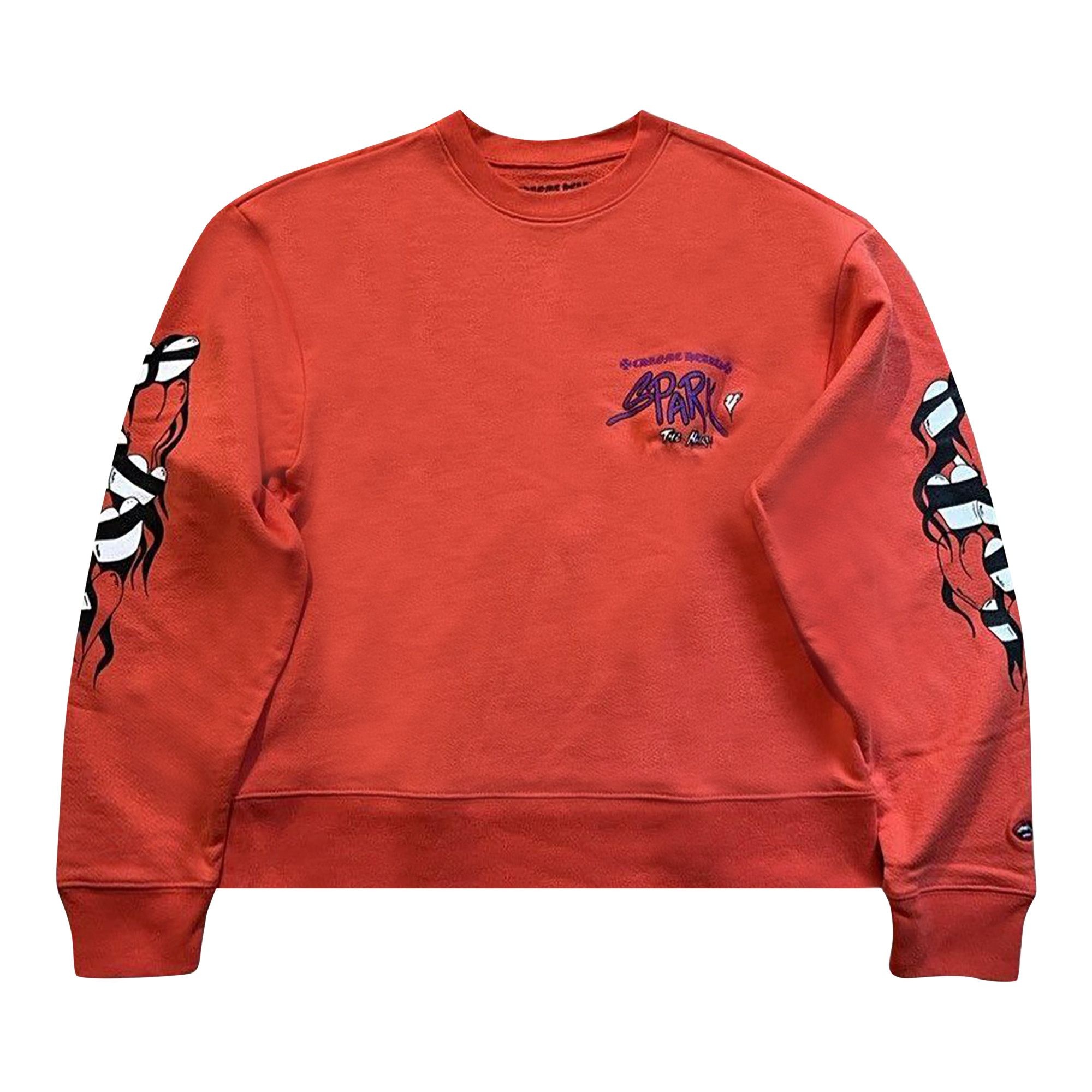 Chrome Hearts Matty Boy Sadistic Lipstick Crewneck 'Red' - 1