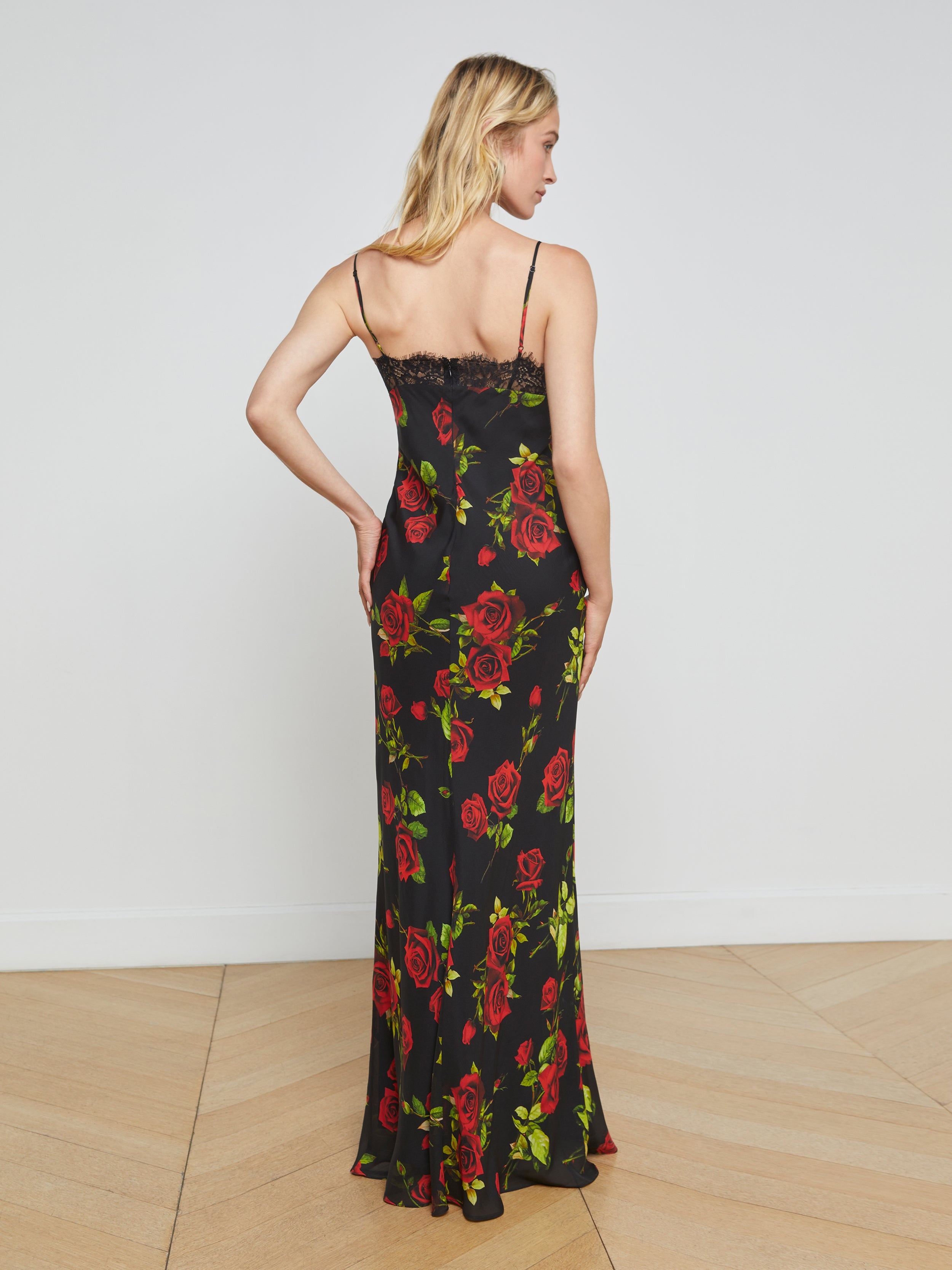 Susanna Silk Lace Gown - 4