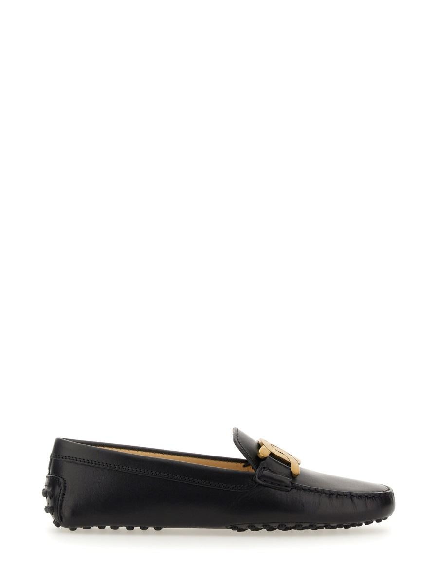 TOD'S LEATHER GOMMINO LOAFER - 1