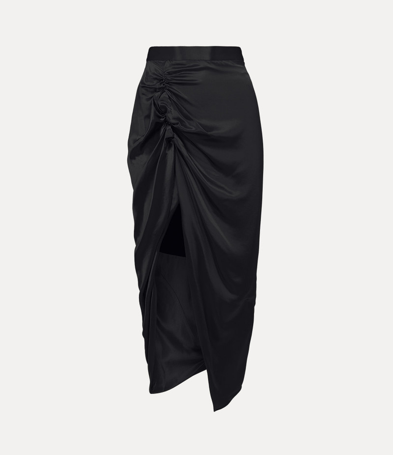LONG SIDE PANTHER SKIRT 1