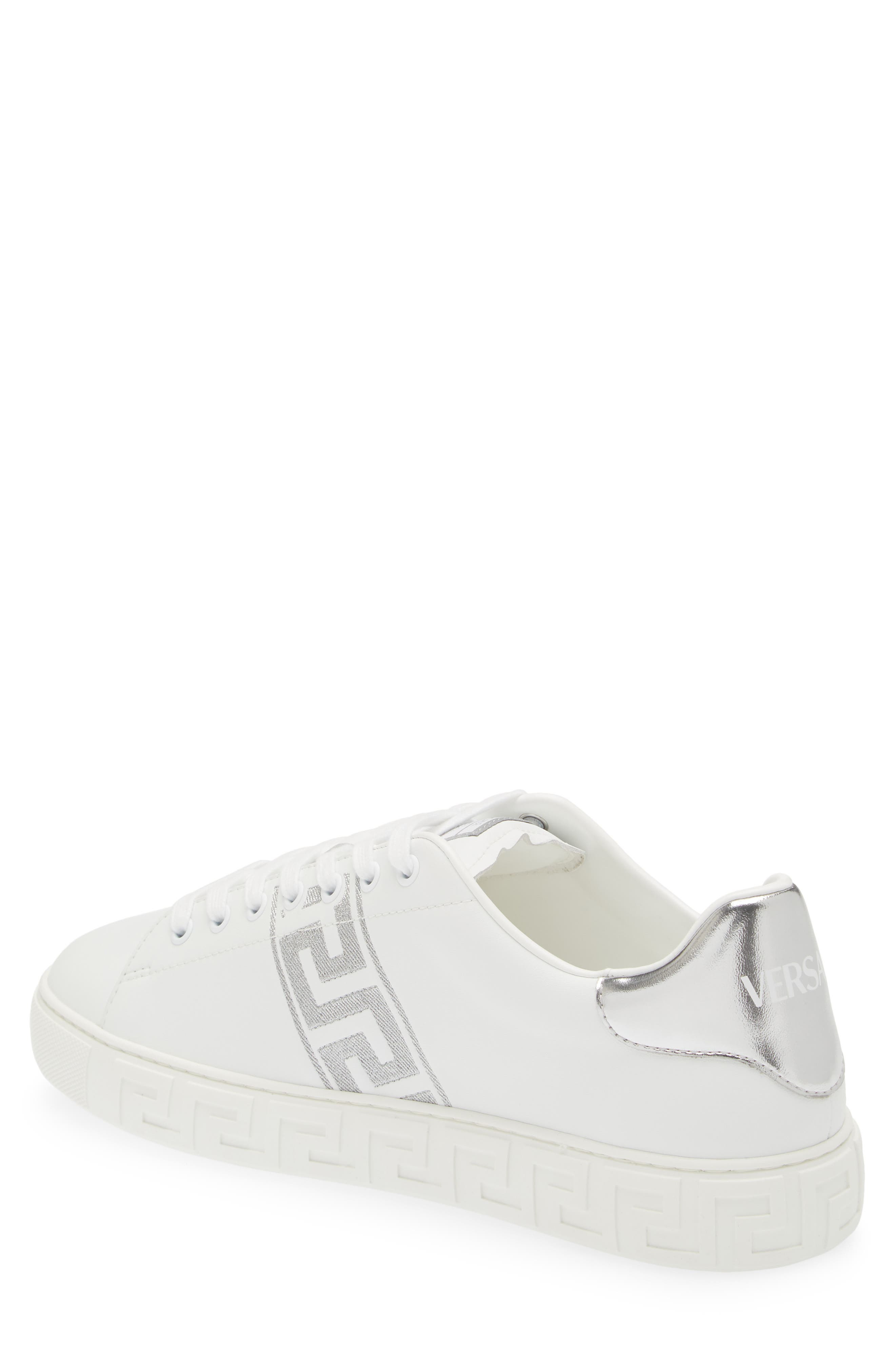 Barocco Greca Jacquard Low Top Sneaker - 2
