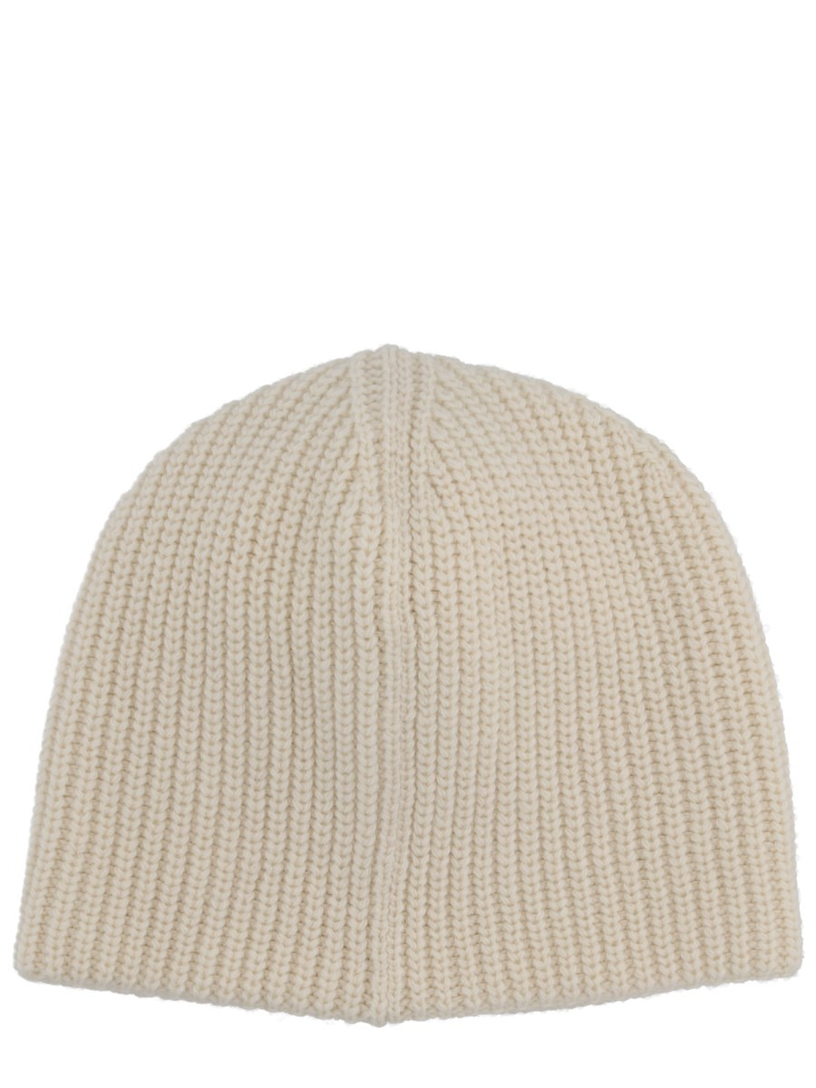 WOOL ESPIRAL CAP WITH EMBROIDERED MONOGRAM - 2