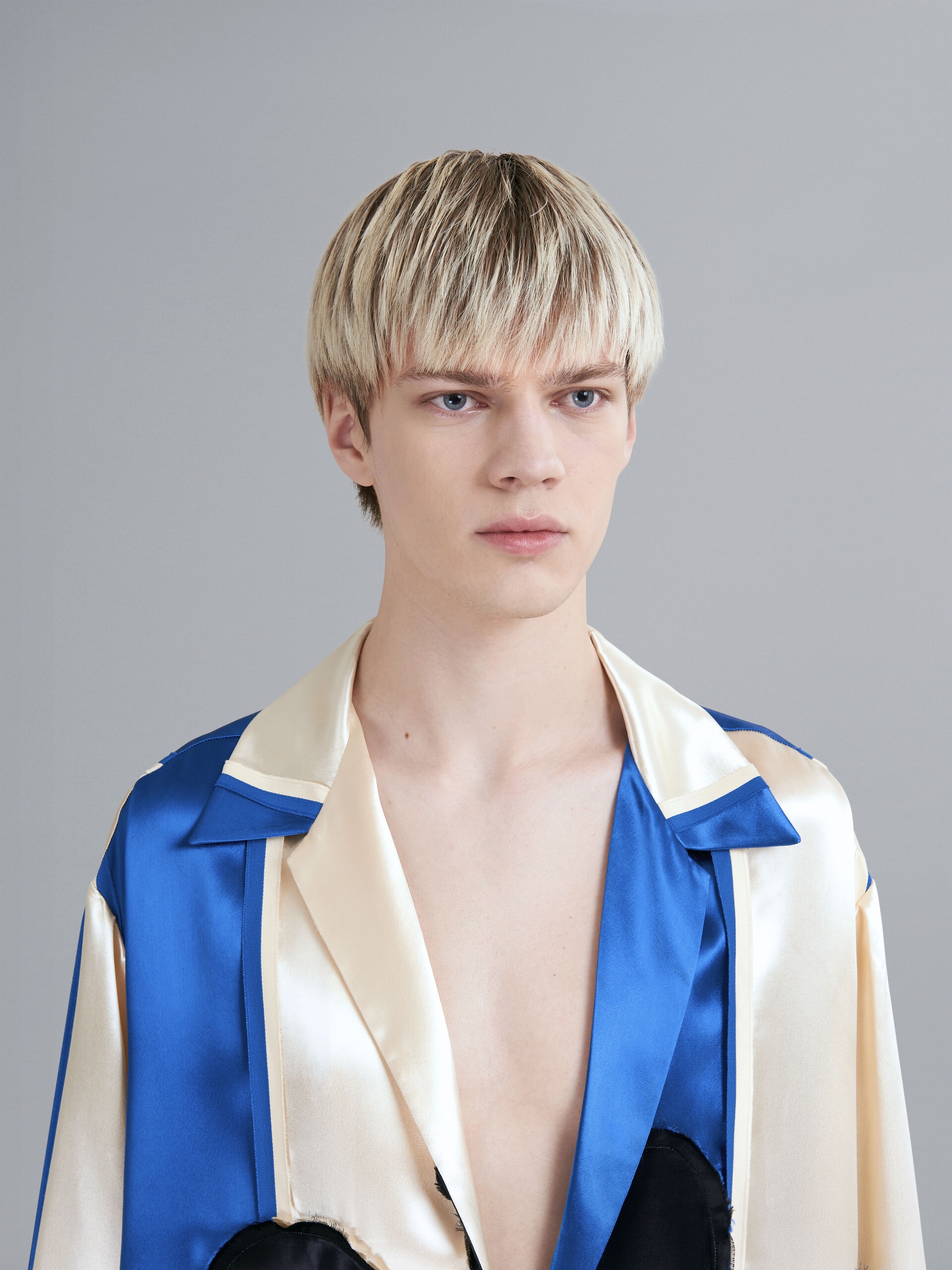 VISCOSE SATIN SHIRT - 4
