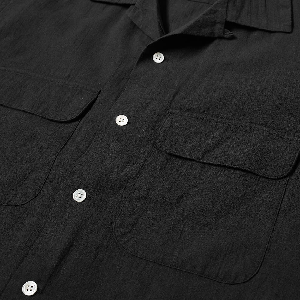 Beams Plus Short Sleeve Open Collar Shirt - 3