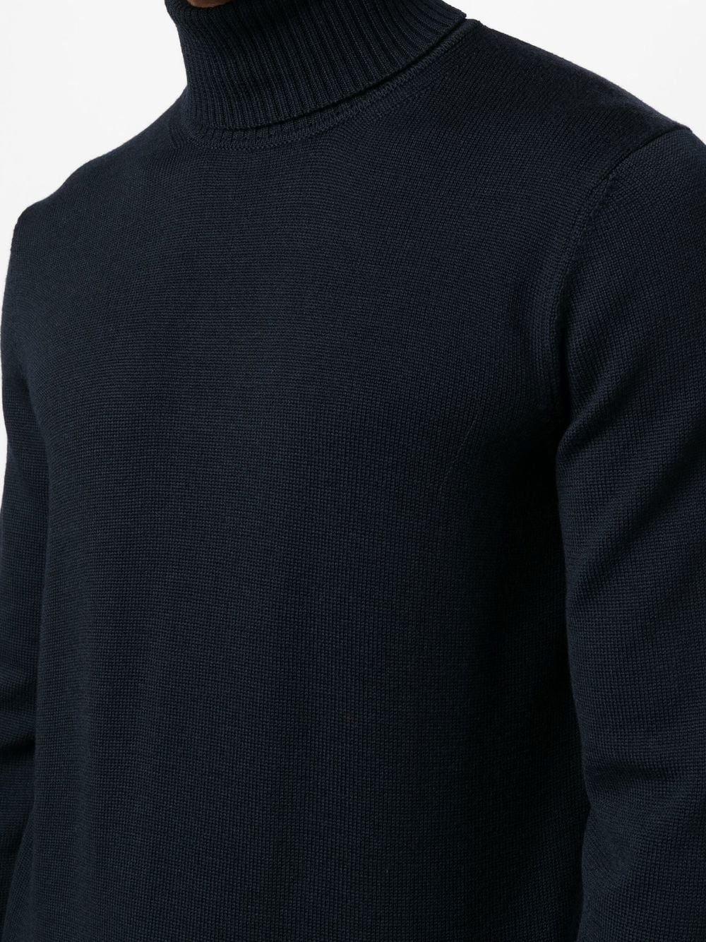 roll-neck knit jumper - 5
