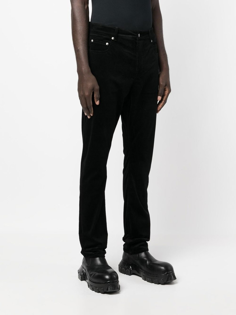 slim-fit corduroy trousers 3