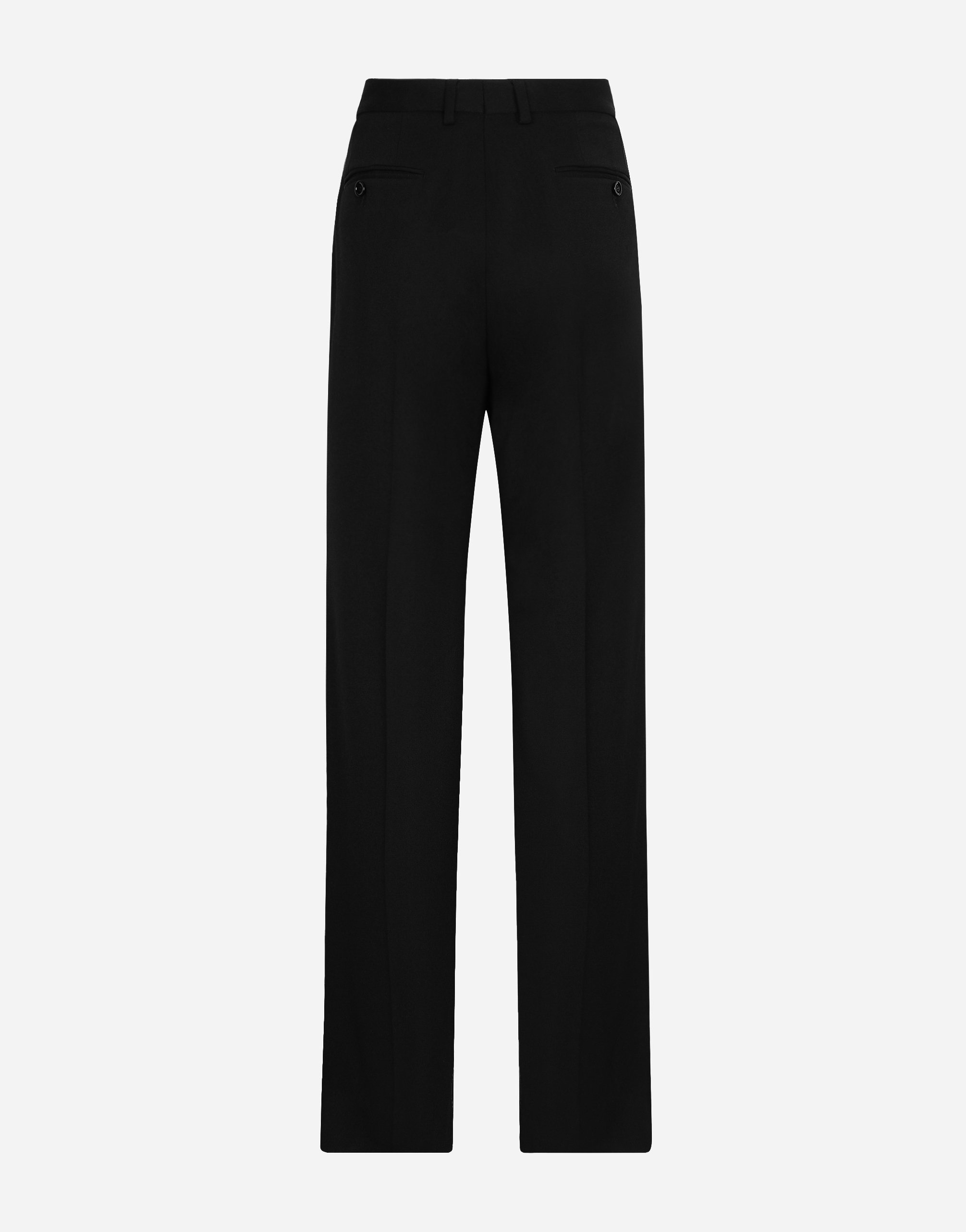 Flared woolen pants - 2