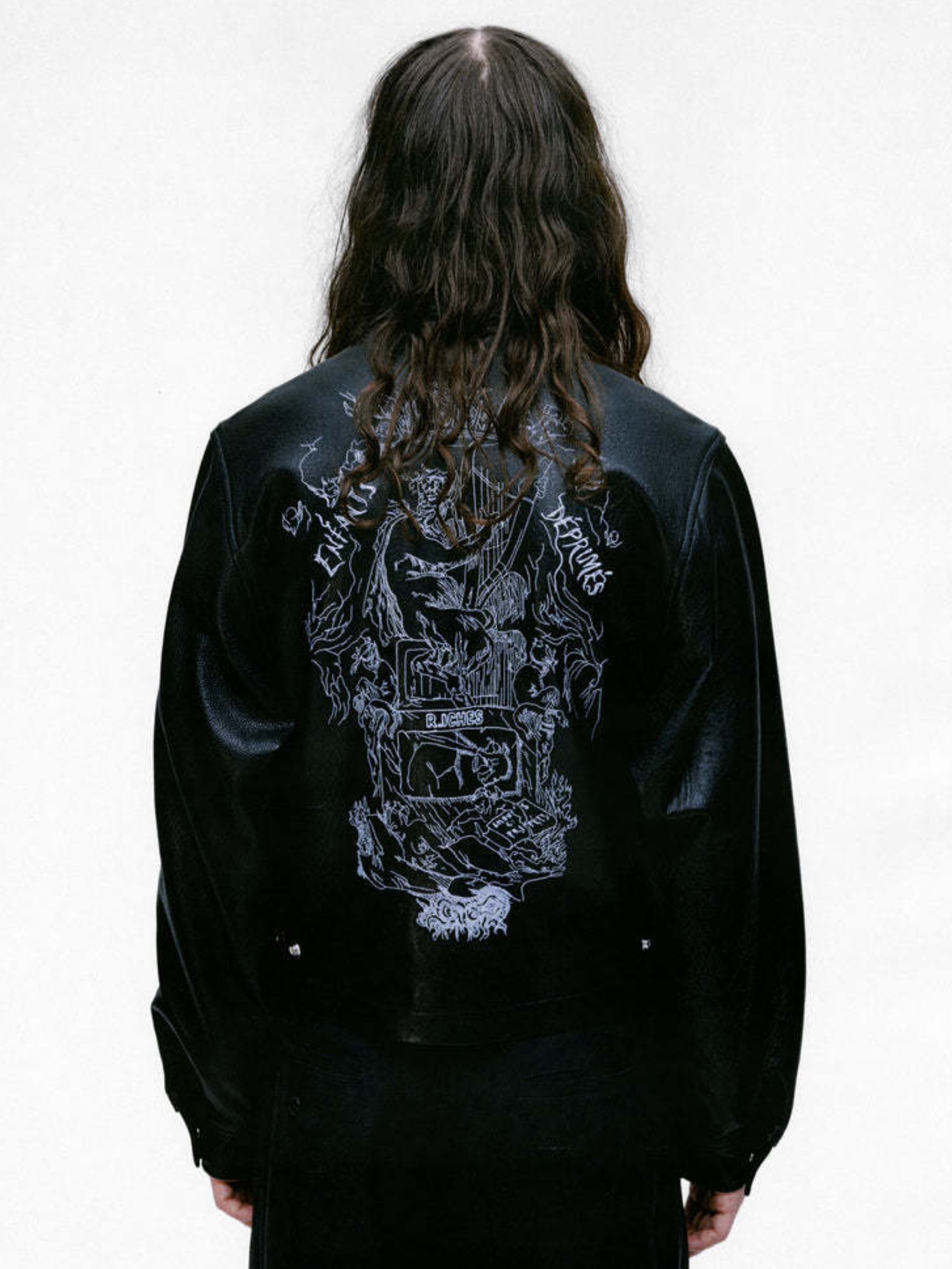 ENFANTS RICHES DEPRIMES - Men Principe De L'amour Western Jacket - 3