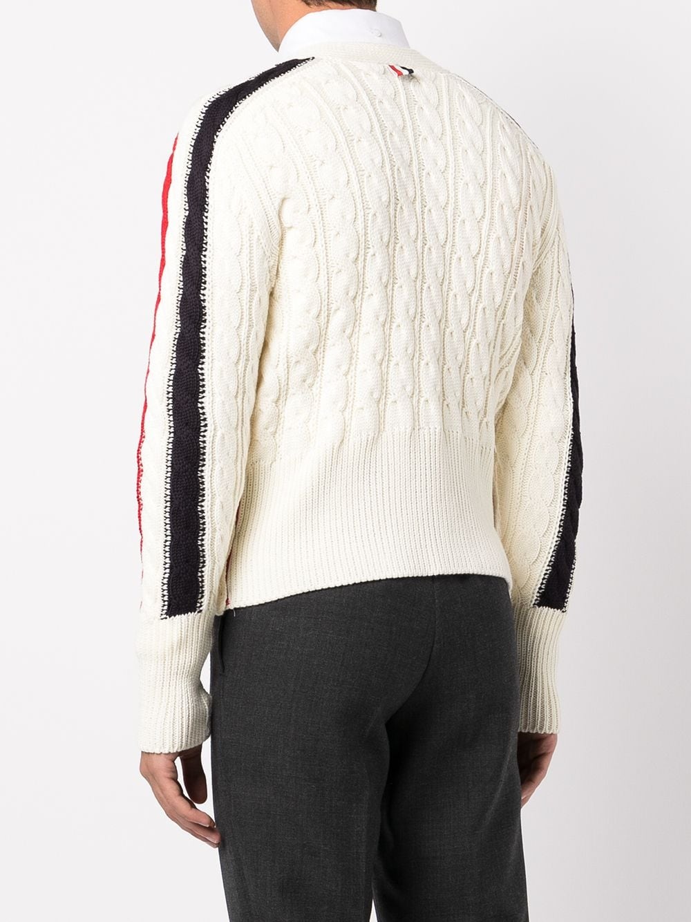 RWB cable-knit cardigan - 4