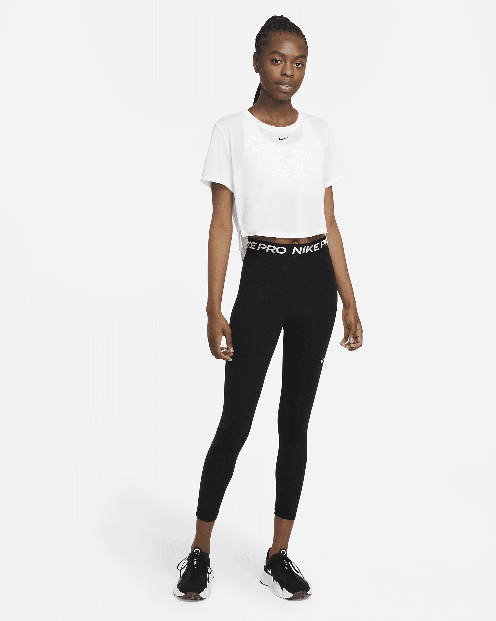 Nike Dri-FIT One Women's Standard Fit Short-Sleeve Cropped Top - 5