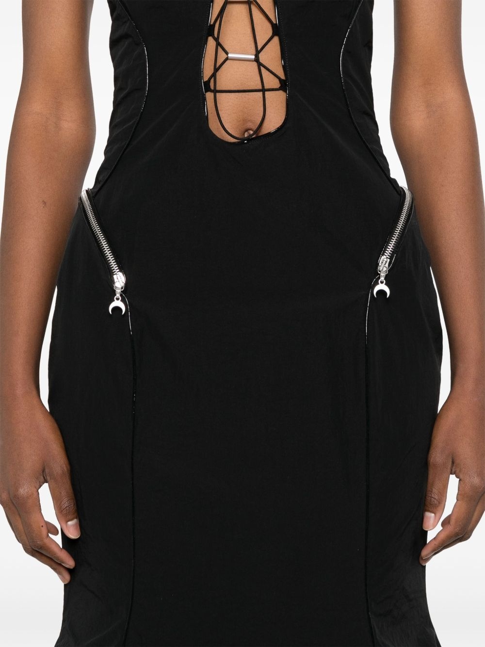 crinkled maxi dress - 5
