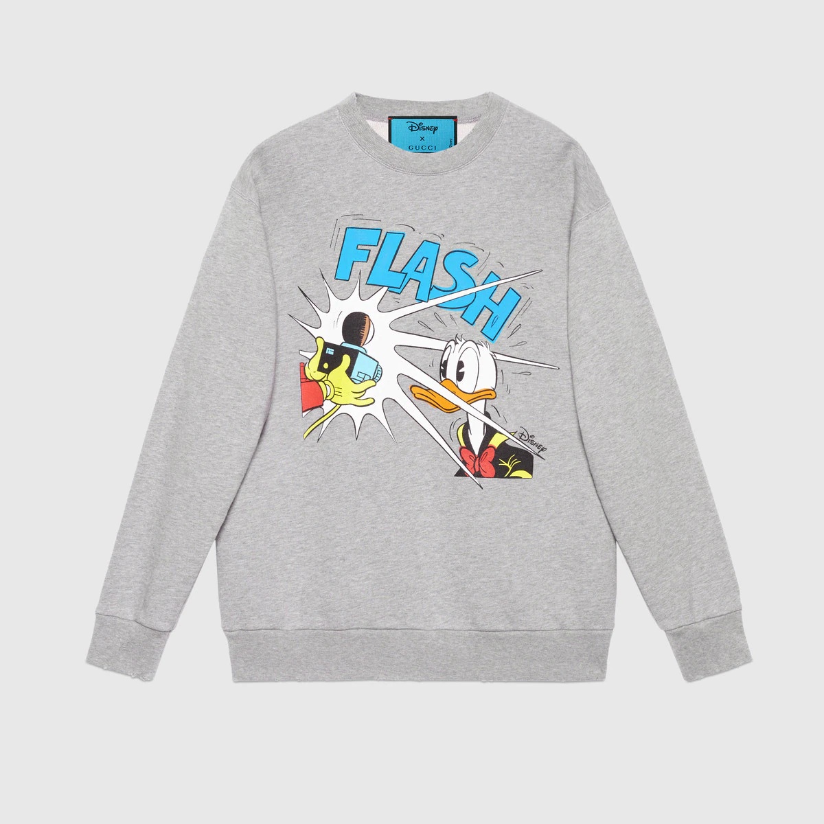 GUCCI Disney x Gucci Donald Duck sweatshirt | REVERSIBLE