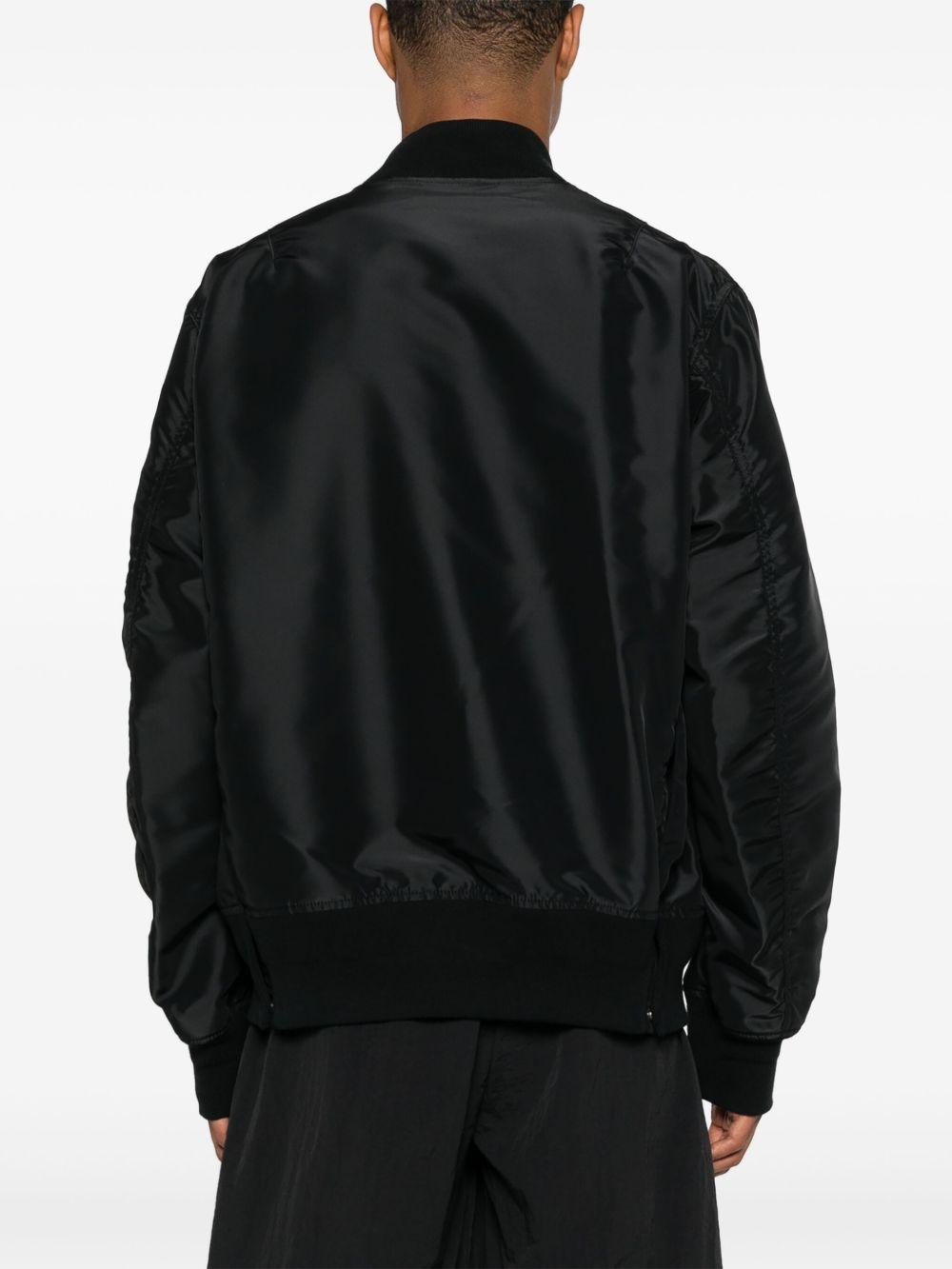 Sacai Men Nylon Bomber Jacket - 4
