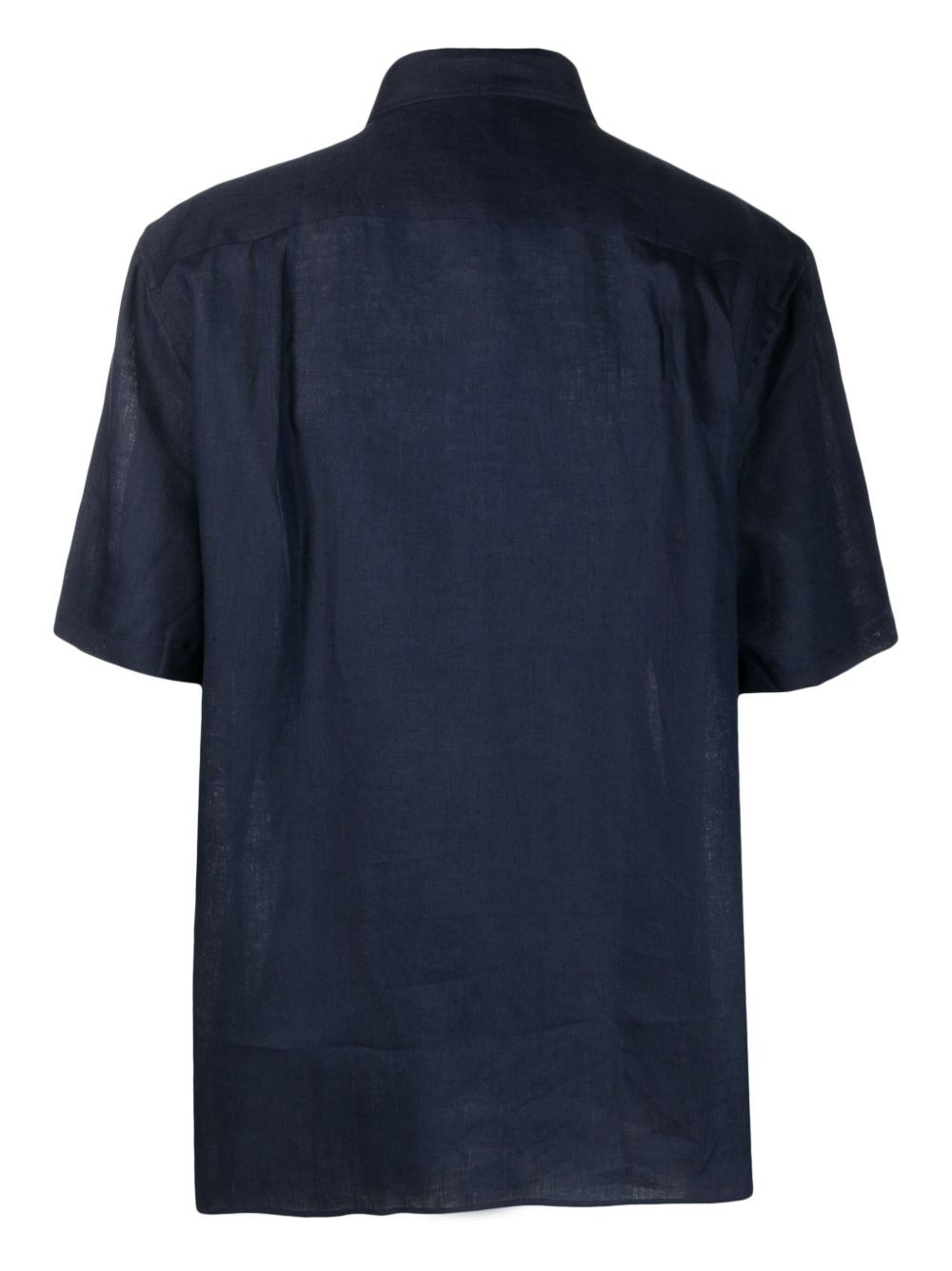embroidered logo short-sleeve shirt - 2