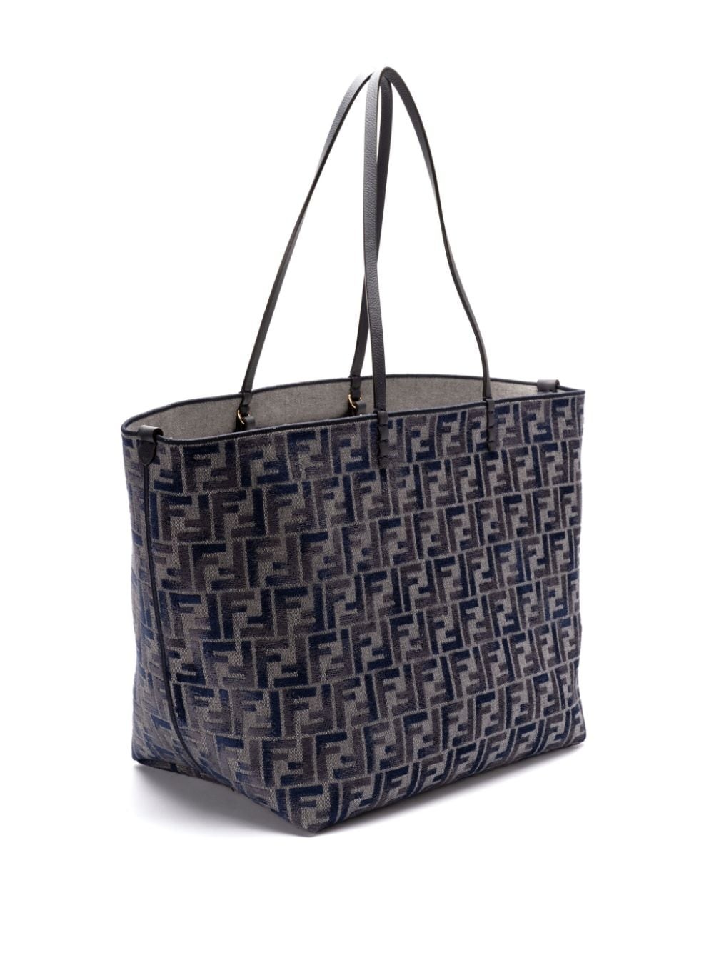 トートバッグ Fendi Roll Large Reversible Tote Bag Large Roll Fabric Light blue | Fendi