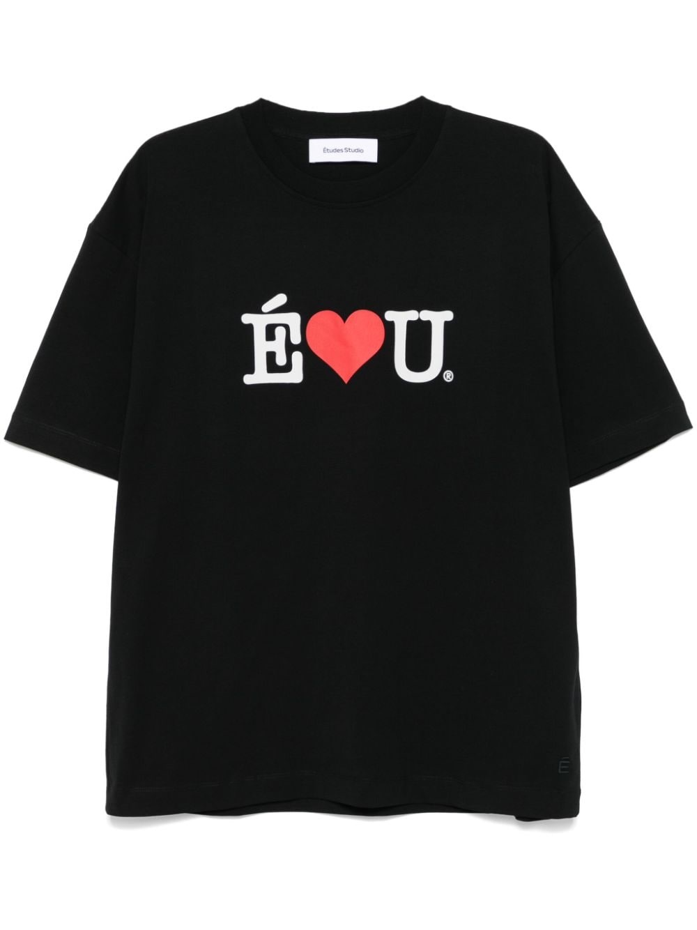 slogan-print T-shirt - 1