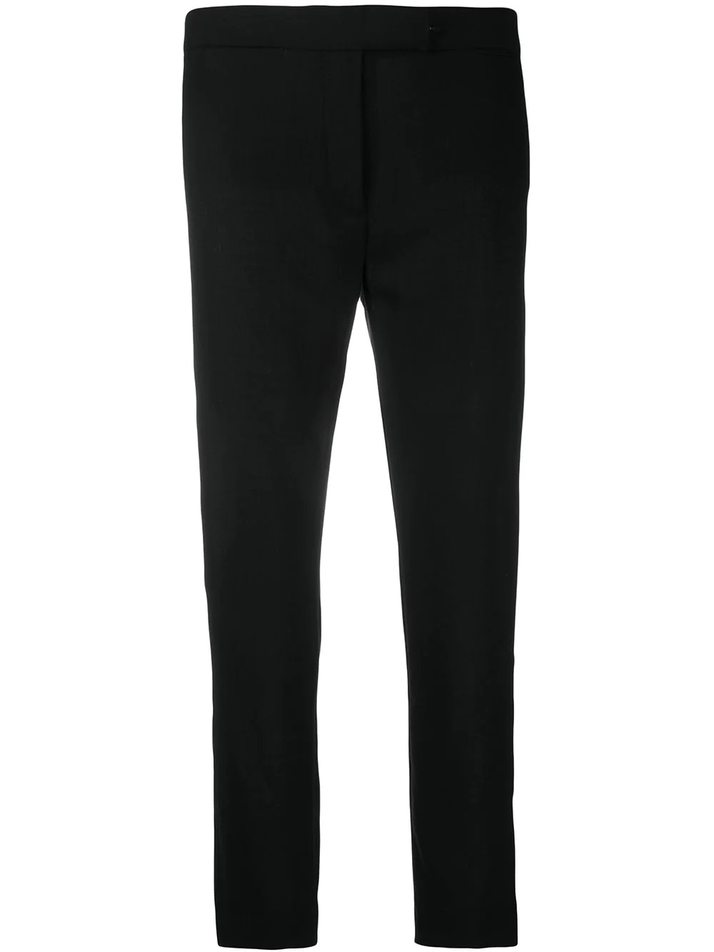 slim-fit cropped trousers - 1