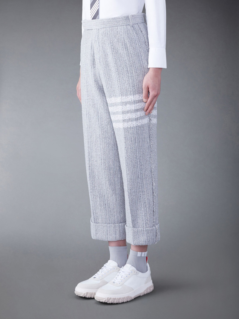 Thom Browne 4-Bar cotton tweed trousers outlook