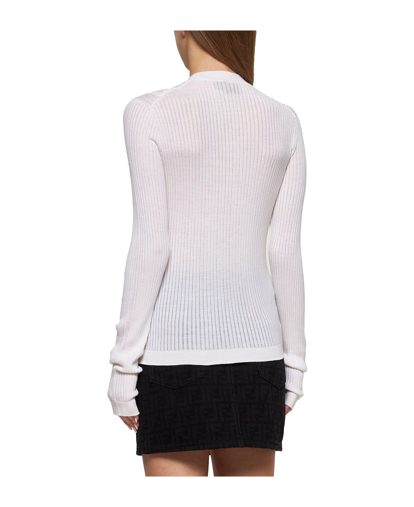 Slim Fit Crewneck Jumper - 3