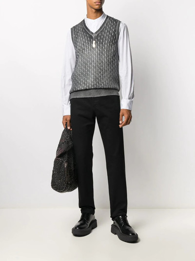 Avant Toi v-neck knitted vest outlook